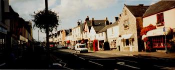 High Street Cowbridge, looking West.