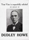 Election Leaflet for Dudley Howe