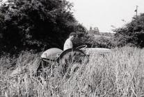 Tractor at Work on Gibbonsdown Farm, Barry