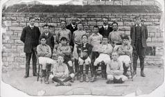 Cadoxton School Football Team.