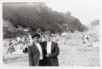 Mary Bevan and Maureen Flipse at Jacksons Bay,...