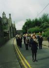 Church Street, Cowbridge - with a band 1990s 