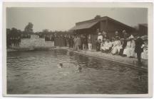 Cowbridge swimming baths - official opening 1911 