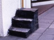 Mounting block, High St, Cowbridge 2004 