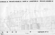 79 to 91 Eastgate, Cowbridge - surveyor's...
