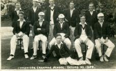 Cowbridge Grammar School cricket team 1929 