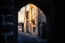 Cowbridge Grammar School through South Gate 