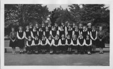 Cowbridge Girls' High School groups 1950s 