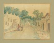 Free school and Church St, Cowbridge -...