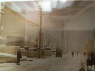 36 Eastgate, Cowbridge and Eastgate in snow 1890 