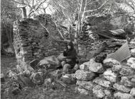 Bwlchlluan Farm ruins, Ceinws / Esgairgeiliog