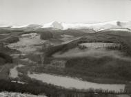 Looking across the valley