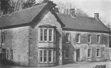 Penllyn Court, nr Cowbridge ca 1900 