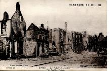 Ypres postcard sent to Carmarthen in 1915 by...