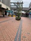 Merthyr Tydfil Shopping Centre during the...