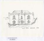 Old Hall , Cowbridge - sketch