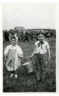 Tim and Peter Edwards of Cowbridge 1950s 