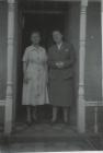 Vera Morgan at Cusop, Llanblethian 1950s