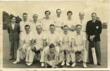 Cowbridge cricket team ca 1960s