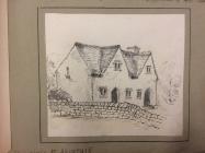 House in Aberthin, near Cowbridge, sketch