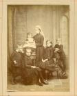 Lucy Hannah White with her mother and siblings,...