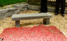 Memorial Bench at Polly's Park, Swansea