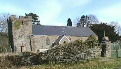 St Ciwg's Parish Church Llangiwg, near...