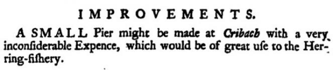 Herring Fishery, Cribach. Extract from Morris,...