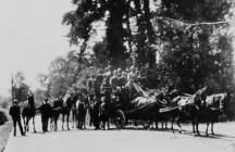 Llangybi Mail Coach, early 1900