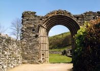 Strata Florida Abbey, near Ponrhydfendigaid,...