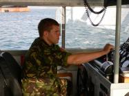 Michael Evans on HMS Scimitar, Navigation Work