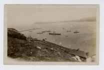 Postcard of Goodwick harbour, 1910