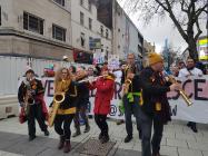 Save Gwdihw March, Cardiff