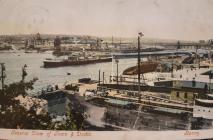 View of Barry and Barry Docks