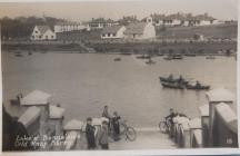 Lake and Bungalow, Knap, Barry