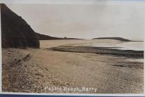 Traeth Porthceri, Y Barri