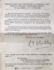 Letter from ATS Director L.E. Whateley 1946