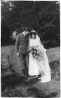 John and Adelaide Martin Wedding, 1945