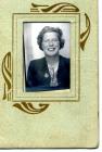 Framed picture of Olwen, Rhyl, 1944