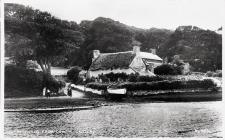 The River from Ogmore Castle