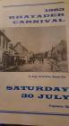 Rhayader Carnival Programme, 1983