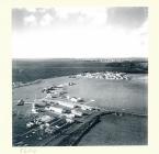 Aerial view of HMS Harrier Dale Pembrokeshire