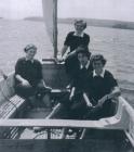 Image of WRNS / Wrens off duty Dale Pembrokeshire