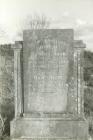 Photograph of Samuel John and Mary John grave...