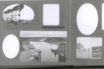 A selection of three photographs showing the &...