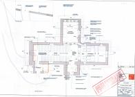 Detailed plans of St Jerome's Church, Llangwm...