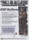 Commemoration the Great War WW1 Uniform Penally...