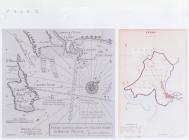 Maps of Tenby and Ritec estuary Penally...