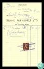 Receipt for carpets, supplied by Strand...