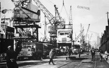 Cranes, Barry Docks 